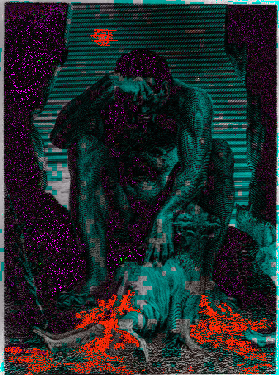 Polyphemus checks the sheep — Henri Fuseli